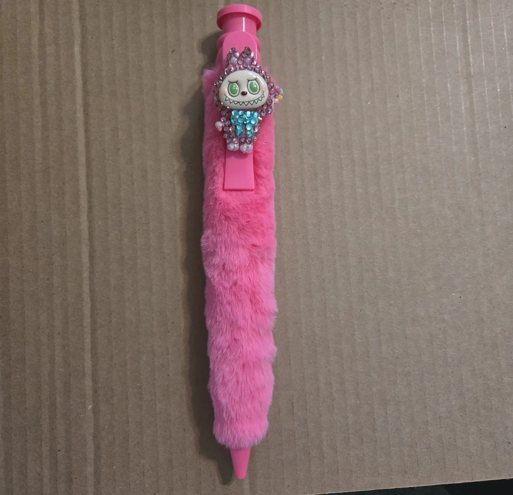 Plush Fuzzy Bubu Giant Ballpoint Pen